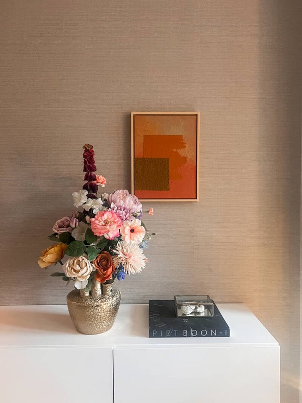 Orange Cubist