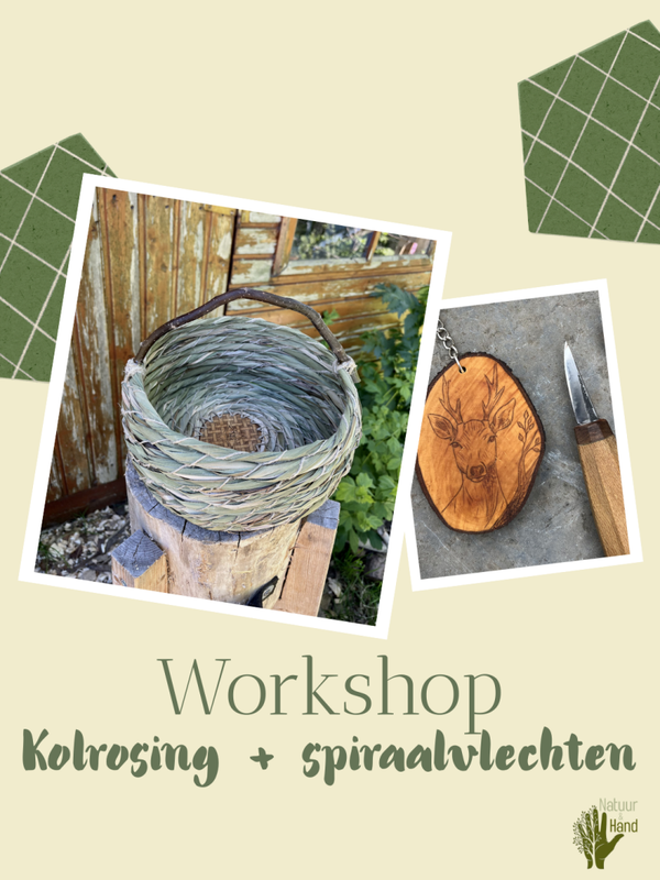 Workshop kolrosing + spiraalvlechten 13/09