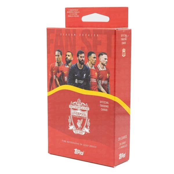 2024/25 Topps FC Liverpool Fan-Set ( Live Boxbreak)