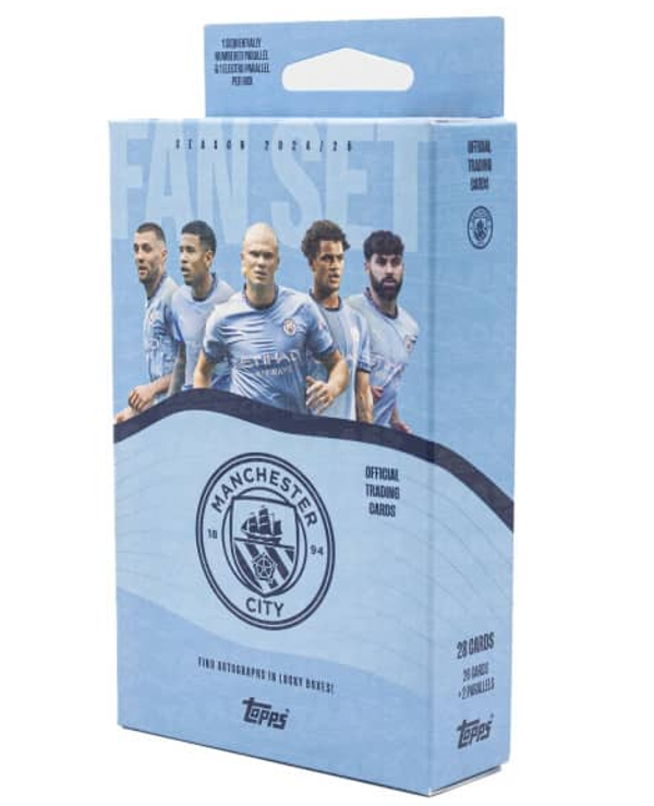2024/25 Topps Manchester City Official Fan-Set ( Live Boxbreak)