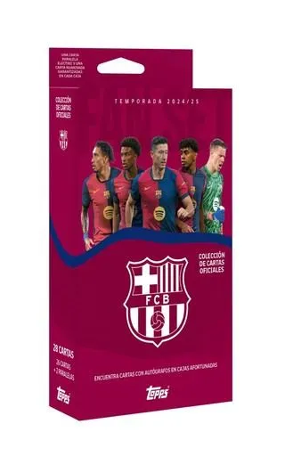 2024/25 Topps FC Barcelona Official Fan-Set ( Live Boxbreak)