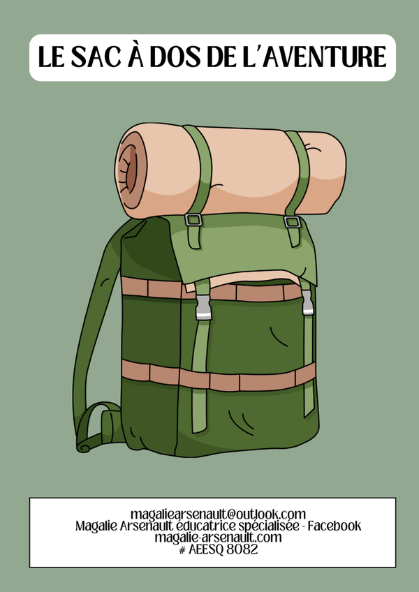 Le sac à dos de l'aventure
