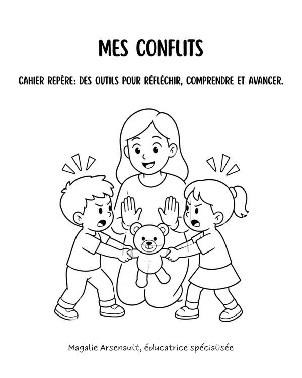 Cahier repère: Mes conflits