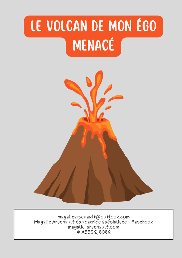 Le volcan de l'égo menacé