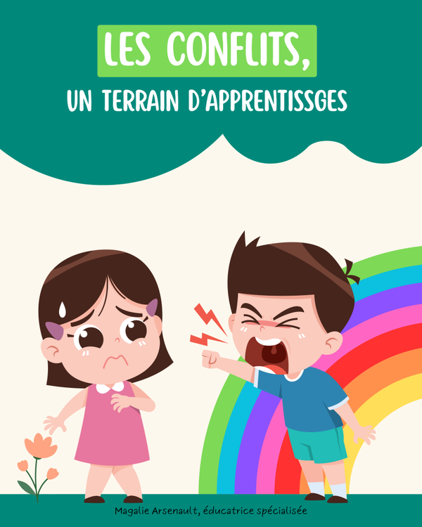 Les conflits, un terrain d'apprentissages