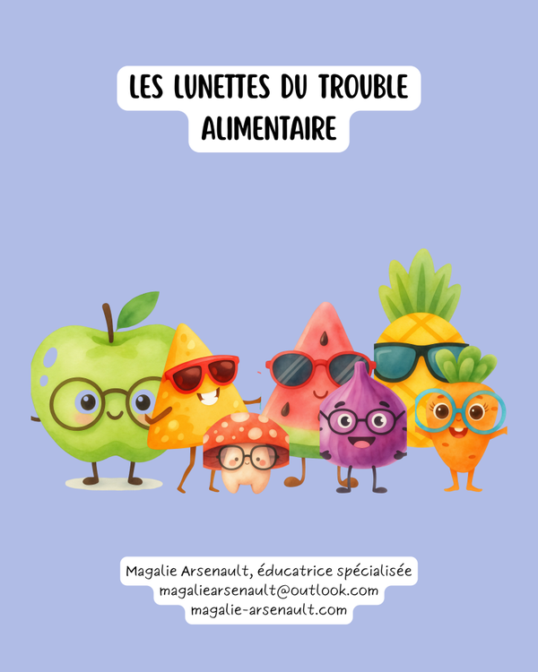 Lunettes des troubles alimentaires