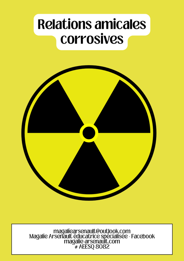 Relations amicales corrosives