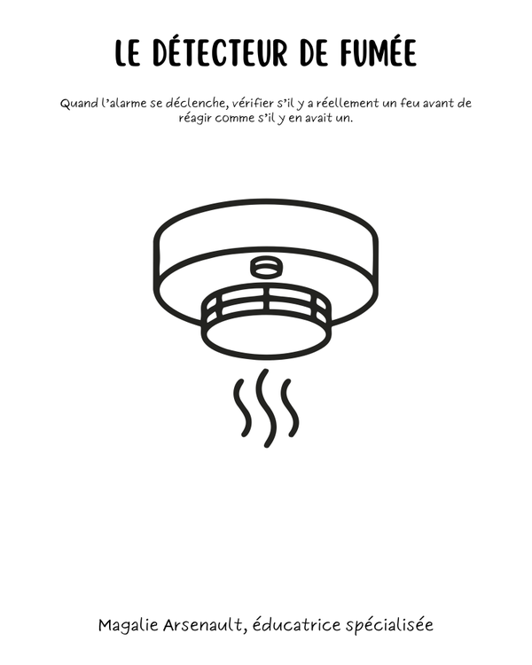 Le détecteur de fumée