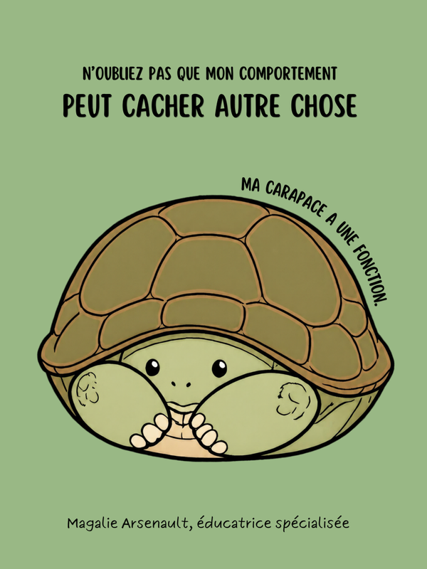 Ma carapace a une fonction