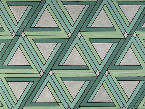 Onmogelijke driehoeken in groentinten