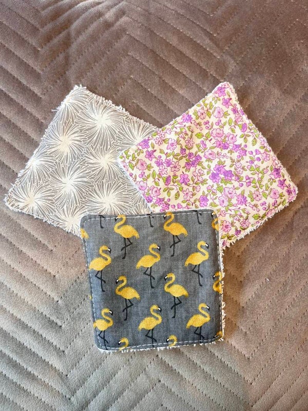Lot de 3 Lingettes pour bébé/démaquillantes