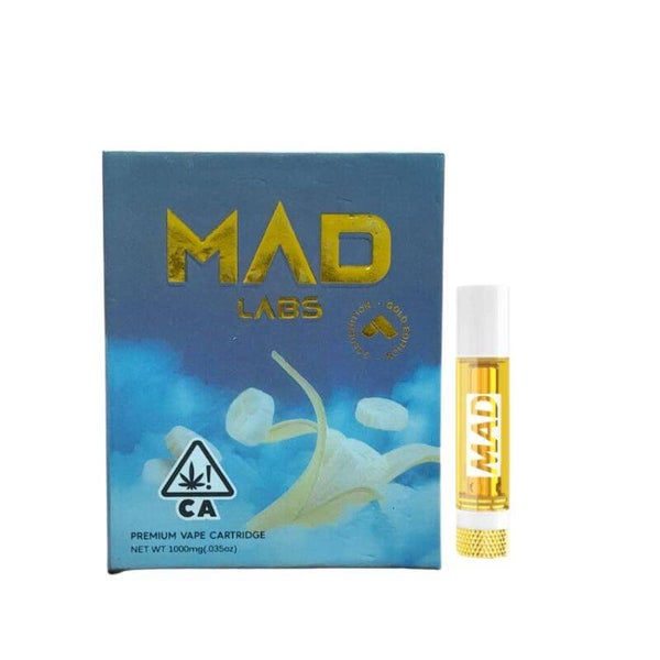CARTUCHO WAX – MAD LABS «Banana Kush» (HÍBRIDA)