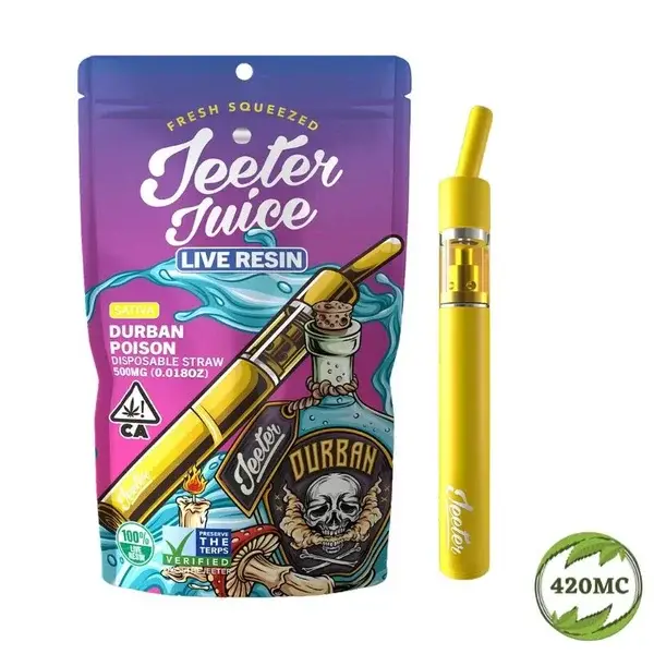 Pluma desechable JEETER JUICE "Durban Poison"