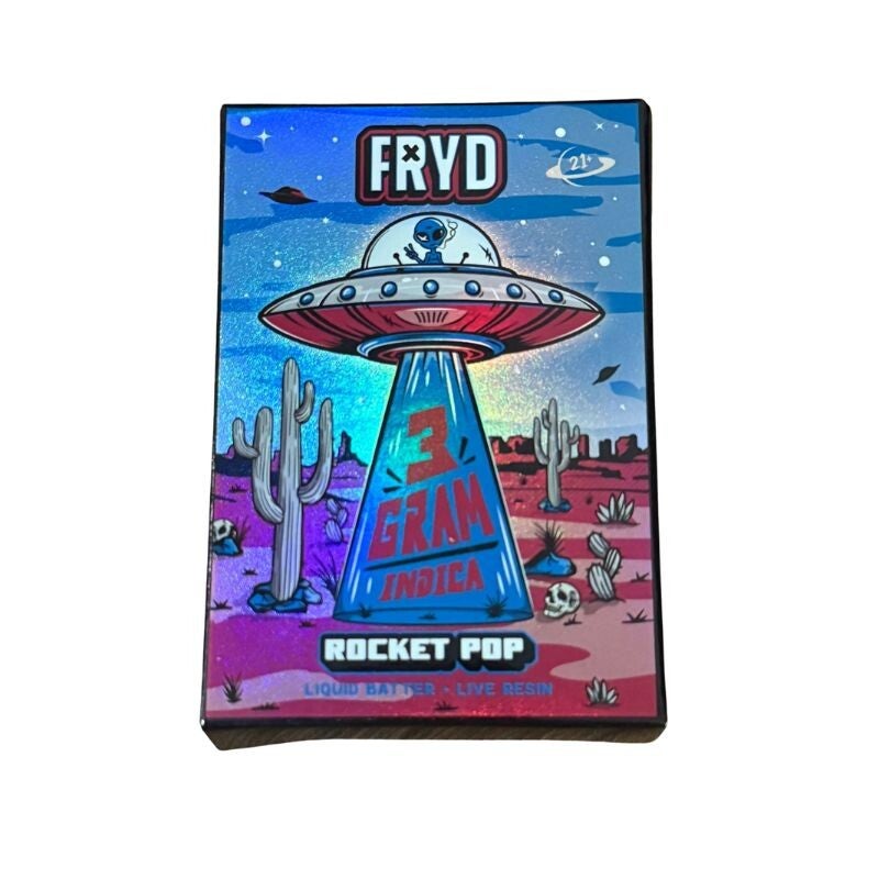PLUMA DE WAX + GOMITAS - FRYD - "Rocket Pop" 3ML (INDICA)