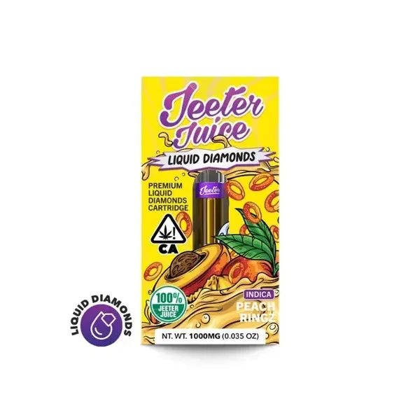 CARTUCHO WAX – JEETER JUICE «Peach Ringz» (ÍNDICA)