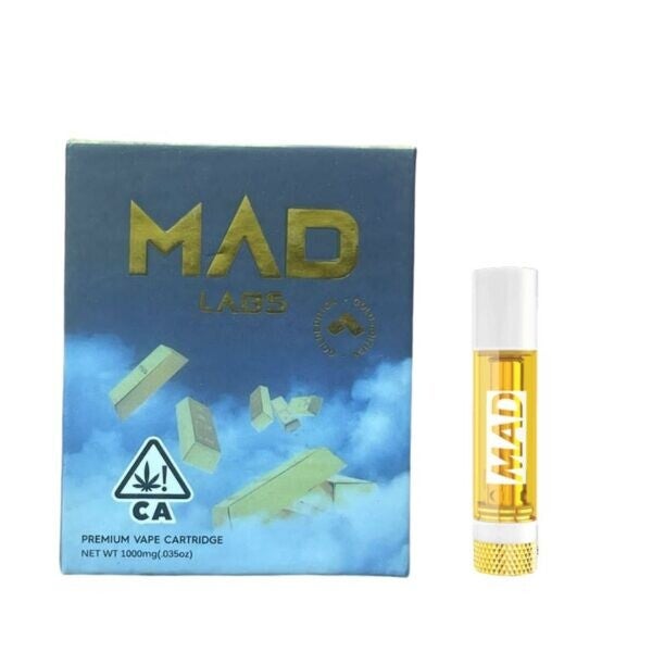 CARTUCHO WAX – MAD LABS «24k Gold» (ÍNDICA)
