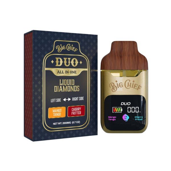 LUMA DE WAX  - BIG CHIEF- "Mango Tango - Cherry Fritter" 2ML (SATIVA)