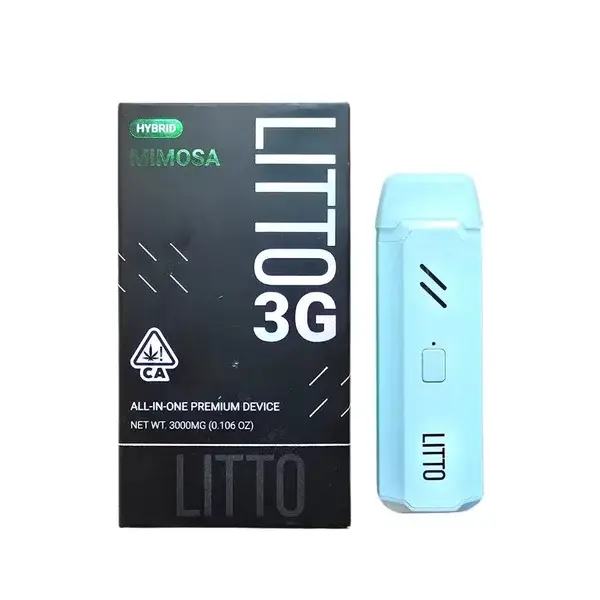 PLUMA DESECHABLE - LITTO Mimosa 3ML (HIBRIDA)