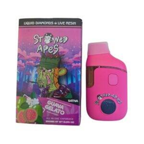 PLUMA DE WAX - STONED APES "Guava Gelato" 2ML (SATIVA)