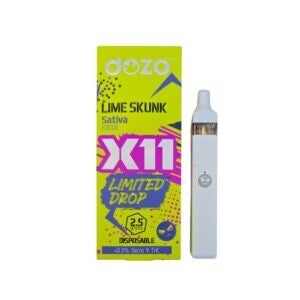 PLUMA DE WAX – DOZO X11 «Lime Skunk» - 2.5 ML (SATIVA)