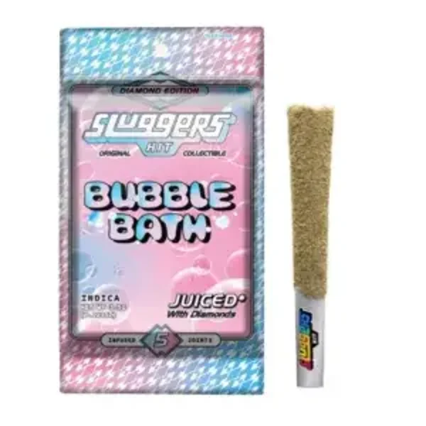 PORROS PRE-ROLADOS - SLUGGERS "Bubble Bath" (5 piezas) INDICA