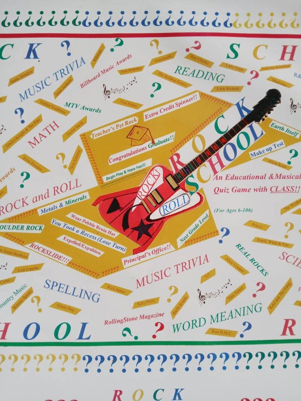 ROCKSCHOOL-An Educational and Musical Kids Quiz Game with CLASS!