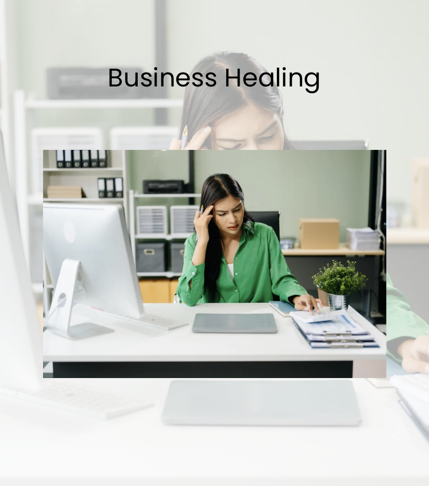 Business Healing Op Afstand