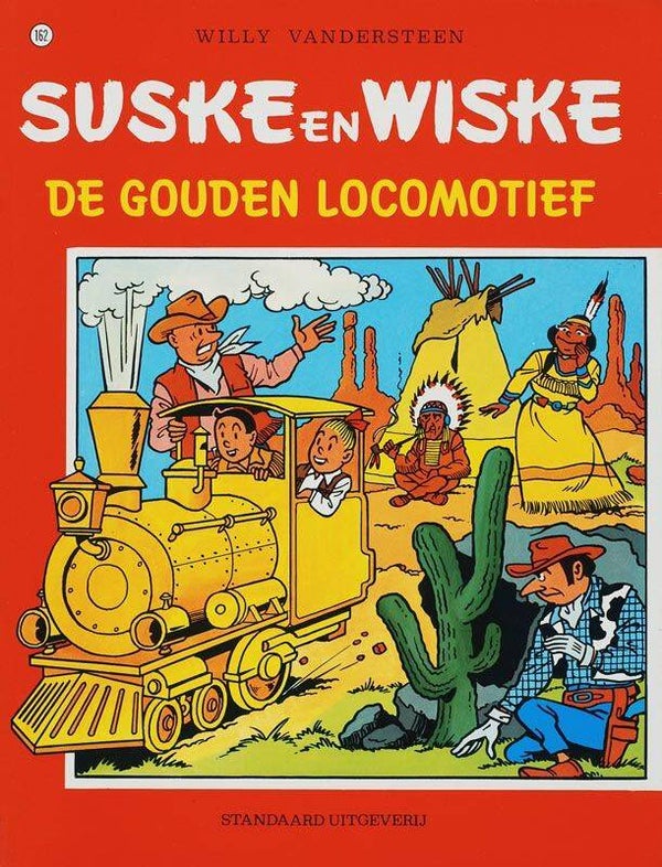 Suske en Wiske; De gouden locomotief. 162