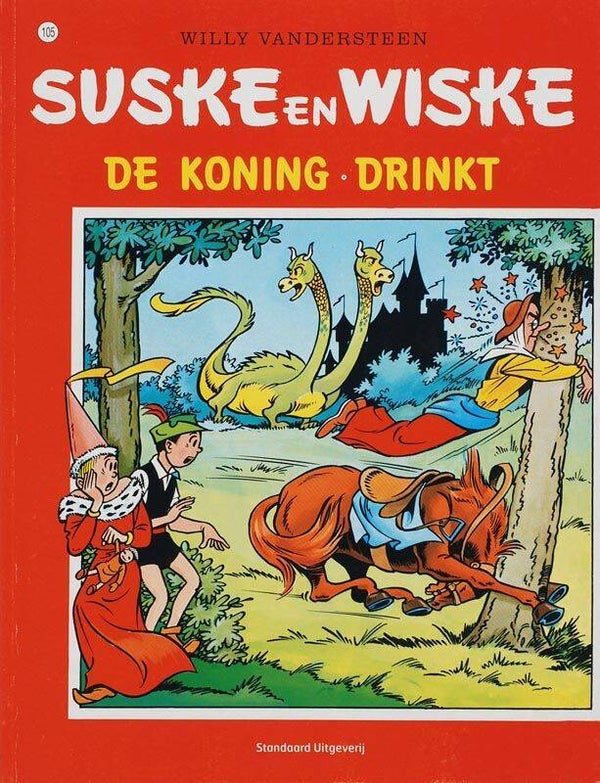 Suske en Wiske; De koning drinkt. 105