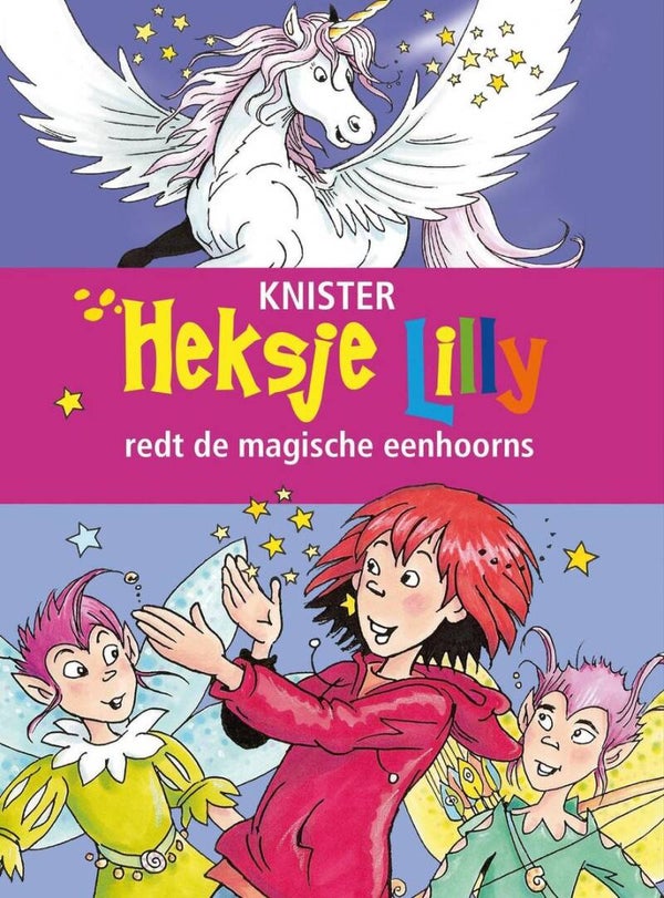 Heksje Lily redt de machische eenhoorn.