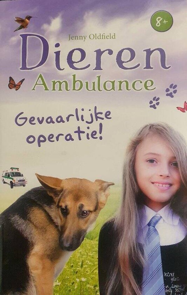 Jenny Oldfield; Dierenambulance; gevaarlijke operatie.