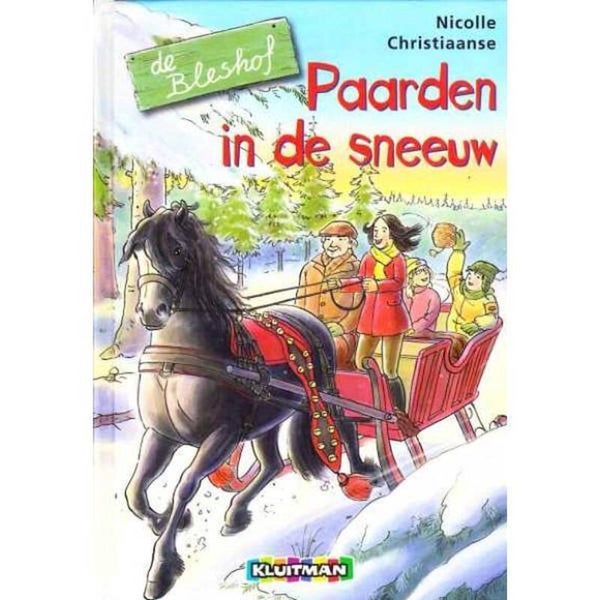 Nicolle Christiaanse; De Bleshof- Paarden in de sneeuw