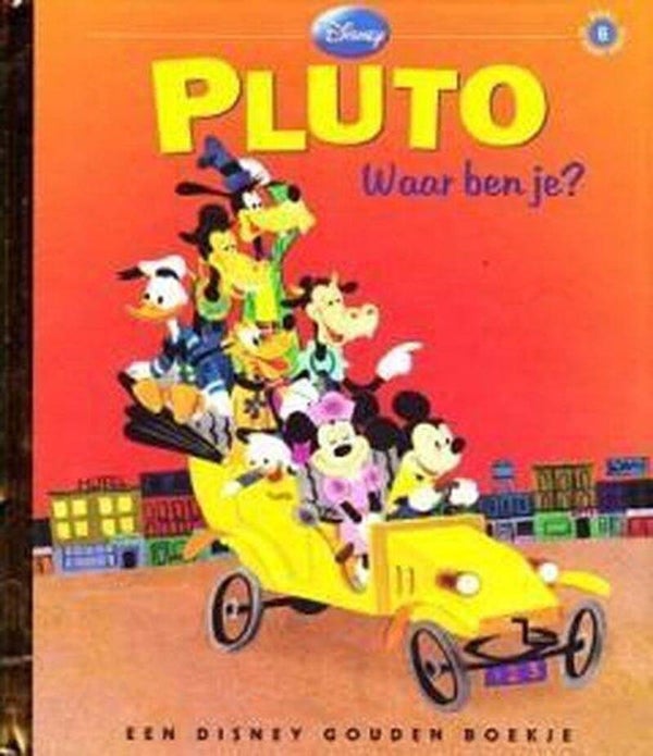 gouden boekje Disney;  Pluto, waar ben je. 6