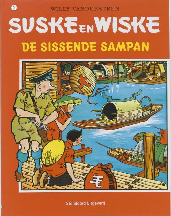 Suske en Wiske; De sissende sampan. 94