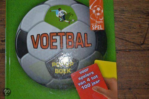 Voetbal pop-up boek
