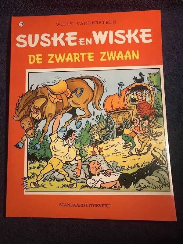 Suske en Wiske; De zwarte zwaan. 123
