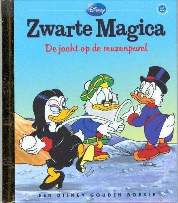gouden boekje Disney; Zwarte Magica, de jacht op de reuzeparel. 15