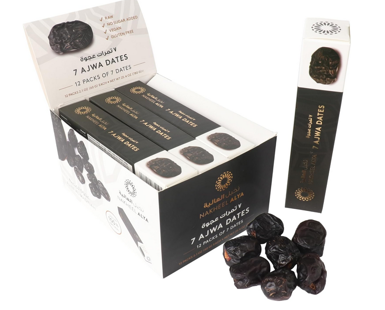 Ajwa dadler 7 stk.
