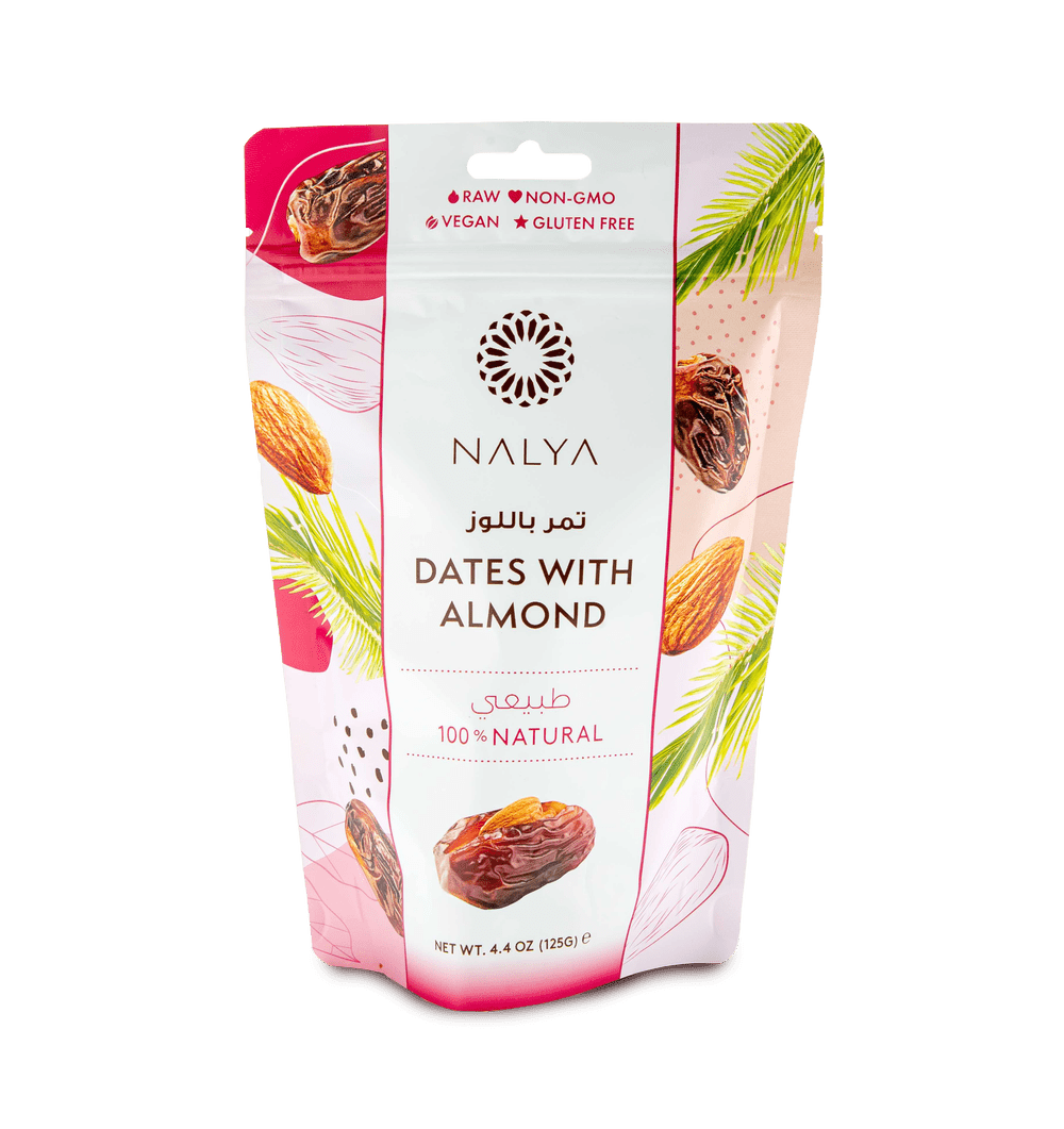 Dadler med mandler - 125 g. 🇸🇦