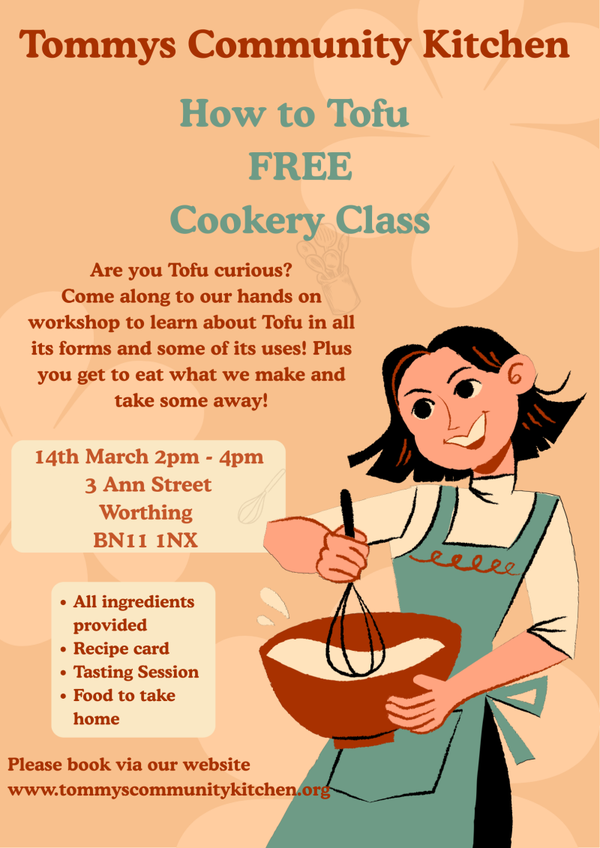SOLD OUT How to Tofu FREE Cookery Class