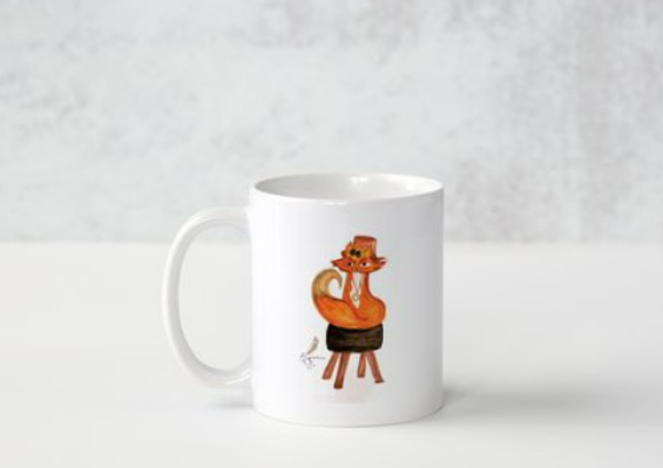 Mug "Renard steampunk" - Série limitée