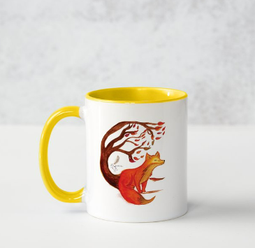 Mug "Renard d'automne" - édition limitée spéciale automne