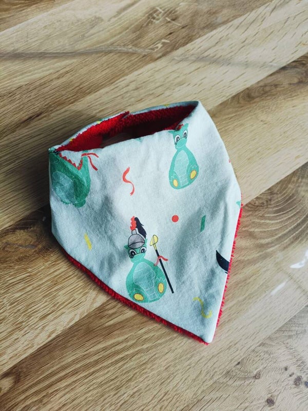 Bavoir bandana Doudou de Mons