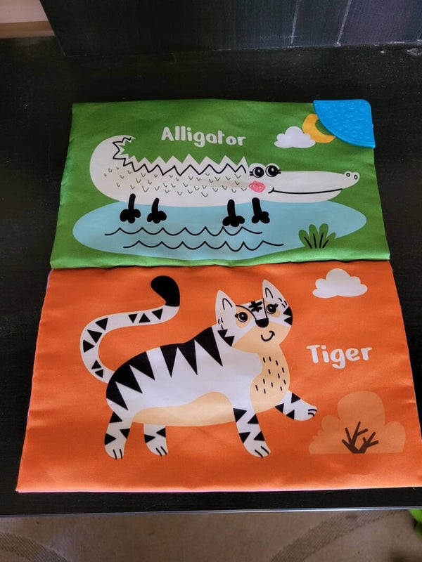 Livre sensoriel animaux
