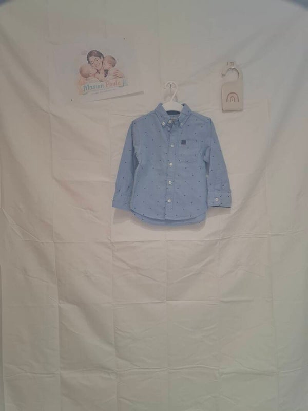 Chemise bleue T92