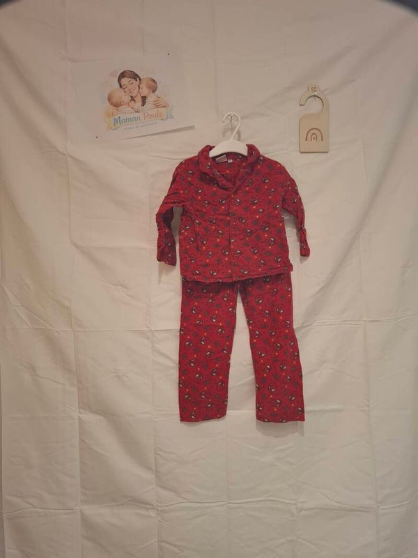 Pyjama Spiderman rouge T92