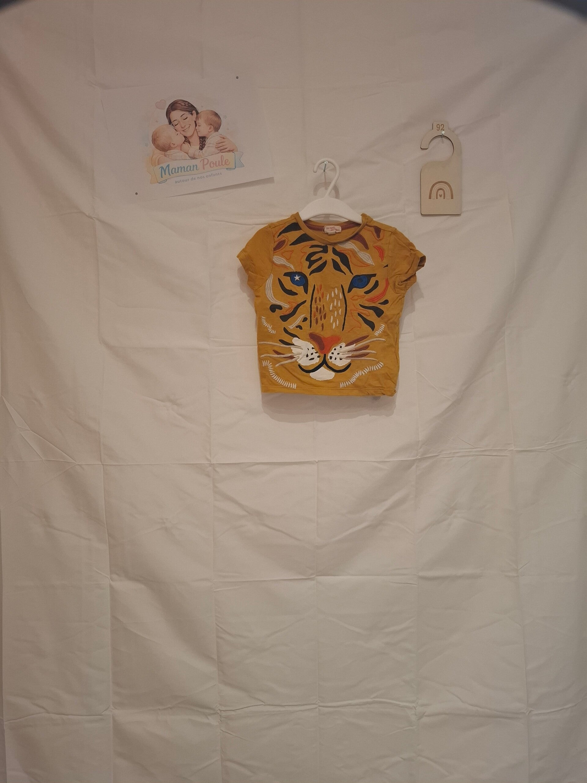 Tee-shirt imprimé tigre T92