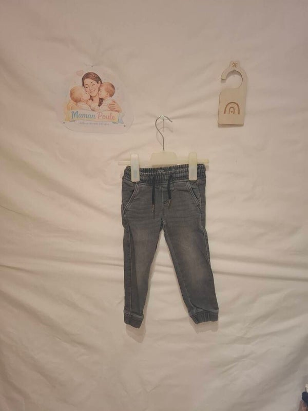 Pantalon noir délavé T98