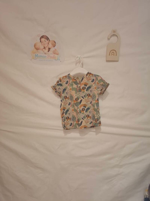 Tee-shirt imprimé jungle T98