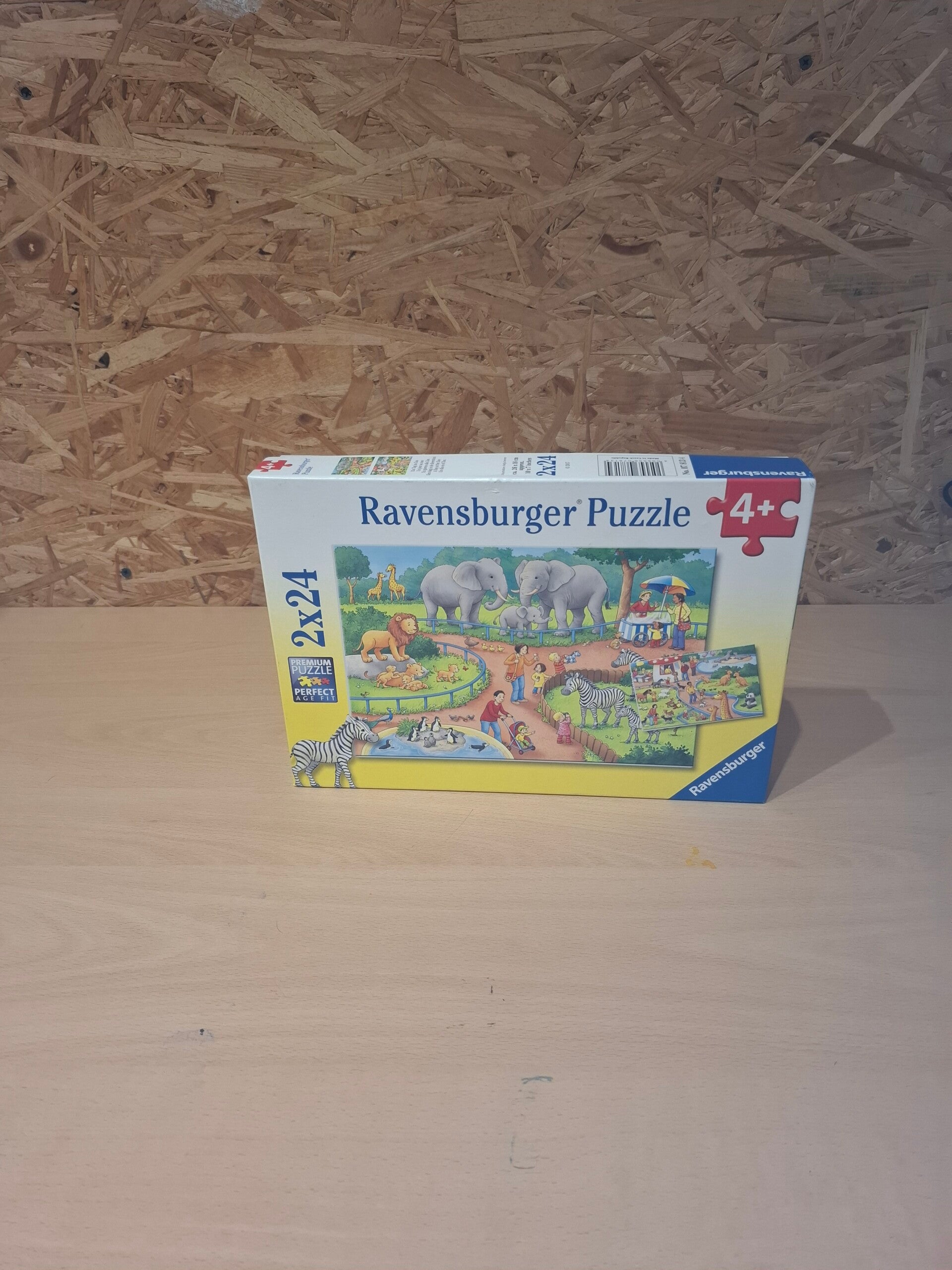 Puzzle animaux du zoo 2x 24 pièces